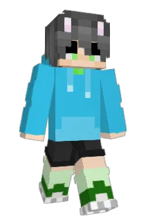 GetMessy Minecraft avatar full body