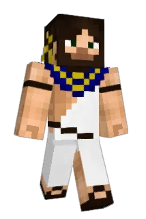 Gevanter Minecraft avatar full body