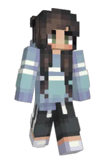 Gewittersturm Minecraft avatar full body