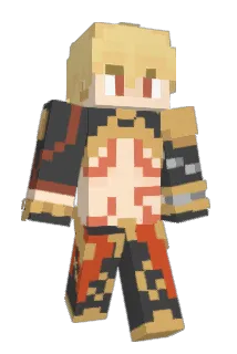 Gezzu Minecraft avatar full body