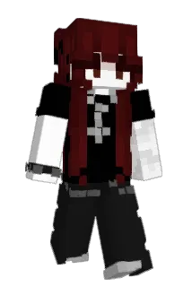 Gh0stWeeb Minecraft avatar full body