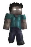 Gh0stWr1t3 Minecraft avatar full body