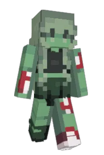 Gh0ulfren Minecraft avatar full body