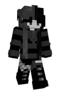 Gh4stlyD3mon Minecraft avatar full body