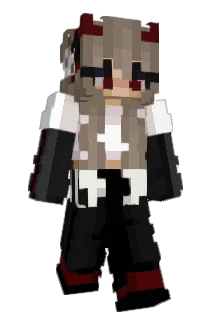 Ghislainewolf Minecraft avatar full body