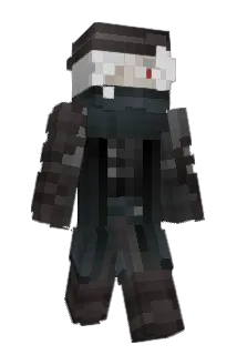 Ghost1yB1ue_ Minecraft avatar full body