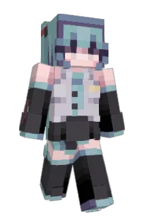 GhostInTheT Minecraft avatar full body