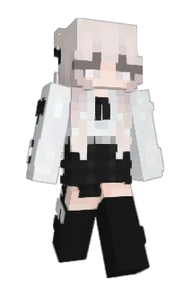 GhostMermel Minecraft avatar full body