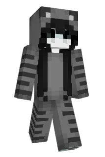 GhostNyanko Minecraft avatar full body
