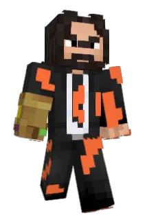 GhostWolf025 Minecraft avatar full body