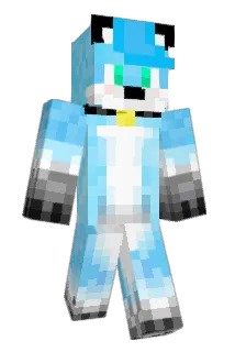 Ghost_wolfox Minecraft avatar full body