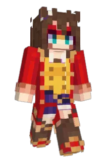 GhostfireBlue51 Minecraft avatar full body