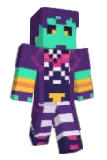 GhostieNero Minecraft avatar full body
