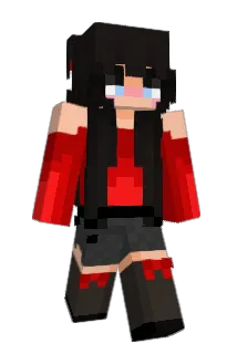 GhostyPop Minecraft avatar full body