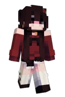 GhostyVixen Minecraft avatar full body