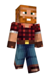 Ghostytrash Minecraft avatar full body