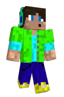GibMalFuego Minecraft avatar full body