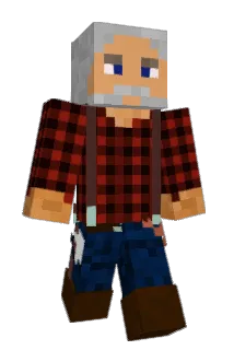 GibNoob Minecraft avatar full body
