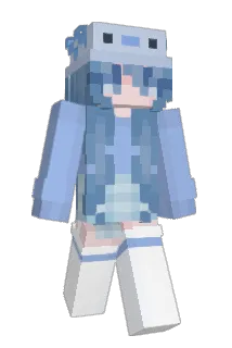 Gibbygal Minecraft avatar full body
