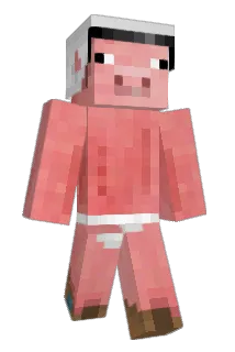 GiddyOinkOink Minecraft avatar full body