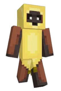 Gigantopithecuss Minecraft avatar full body