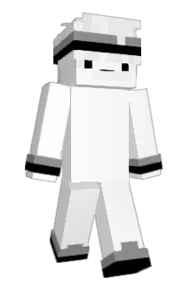Gillettee Minecraft avatar full body