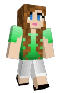 GinaGirl Minecraft avatar full body
