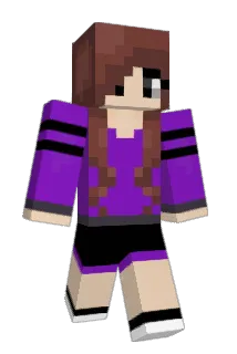 Ginascream Minecraft avatar full body