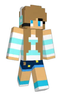 Gine2 Minecraft avatar full body