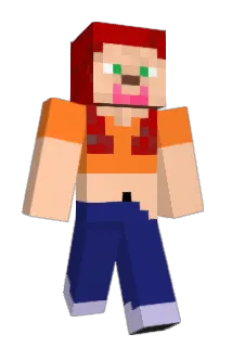 GingerFaps Minecraft avatar full body