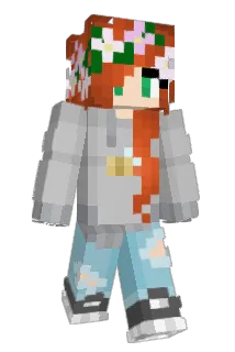 GingerMamma Minecraft avatar full body