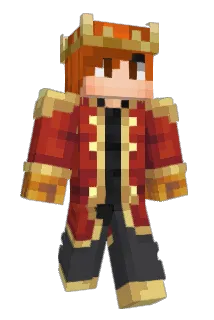 Gingeranime Minecraft avatar full body