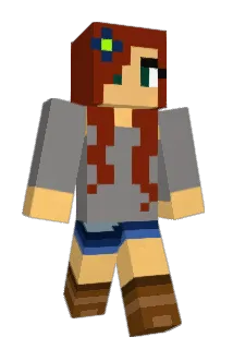 Gingercakes Minecraft avatar full body