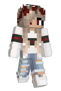 Ginnybee Minecraft avatar full body