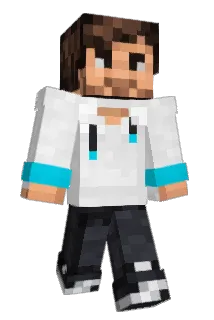 Ginsmex Minecraft avatar full body