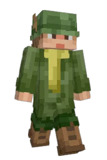 Gipse Minecraft avatar full body