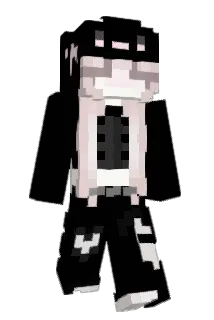 Gir1friend Minecraft avatar full body