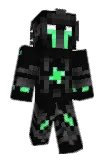 Girflet Minecraft avatar full body