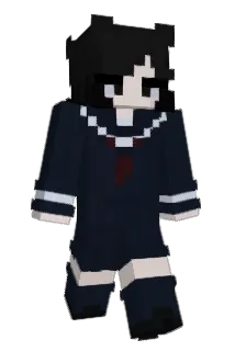 GirlChudette Minecraft avatar full body