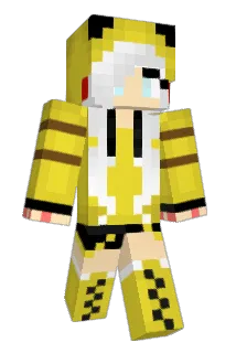 GirlDeath Minecraft avatar full body