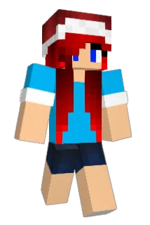 GirlFirePvp Minecraft avatar full body