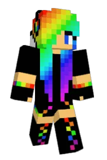 GirlGamerH Minecraft avatar full body