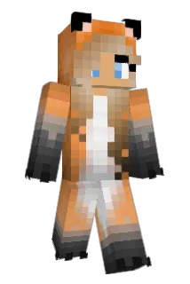 GirlInAFoxOnesie Minecraft avatar full body