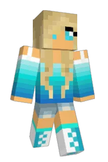 Girlfriend Minecraft avatar full body