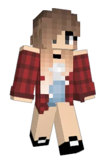 Girlluna123 Minecraft avatar full body