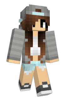 GirlyRaven Minecraft avatar full body