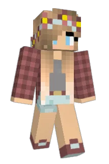 GirlyxPanda Minecraft avatar full body