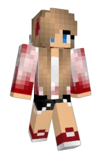 GiuliaTWD_Elle Minecraft avatar full body