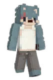 Gizzmodocat Minecraft avatar full body