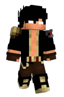 GkBlack777 Minecraft avatar full body